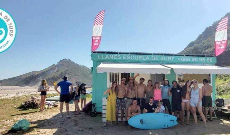 Llanes Surfcamp & Hostel Exterior foto