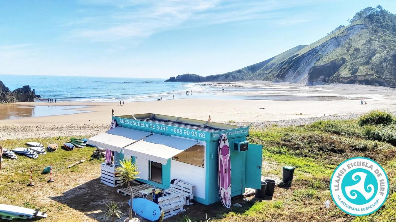 Llanes Surfcamp & Hostel Exterior foto